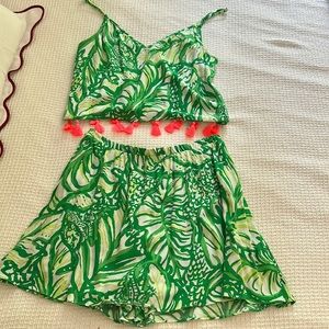 Lilly Pulitzer Skort Set size 6